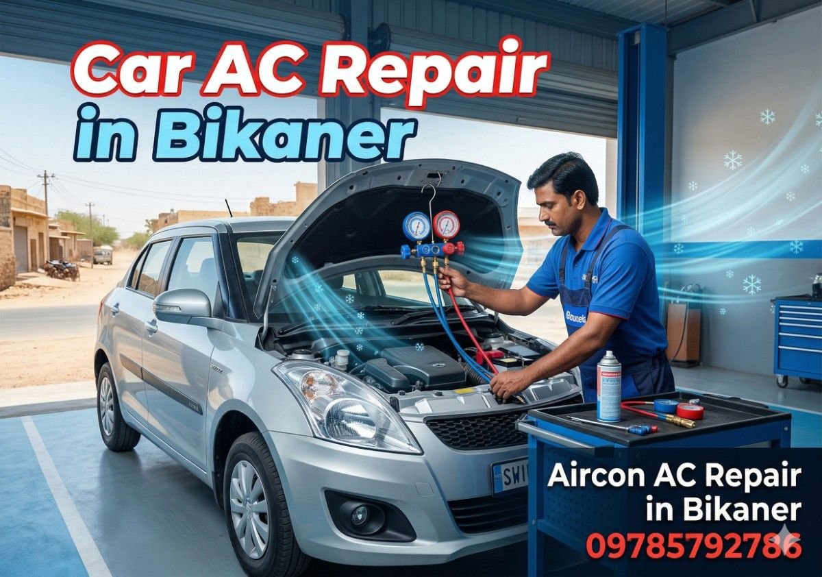 car ac repair in bikaner, car ac service in bikaner, car ac gas refill in bikaner
